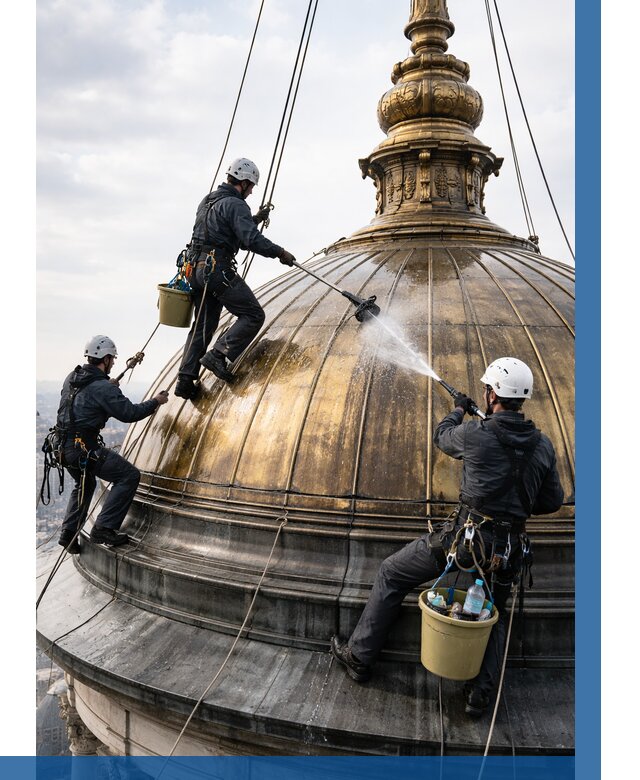 Мойка куполов и шпилей в Липецке от 8315 р. - заказать | ВЫСОТНИК-Лпц
