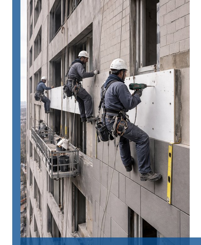 Монтаж фасадных термопанелей высокого качества в Липецке