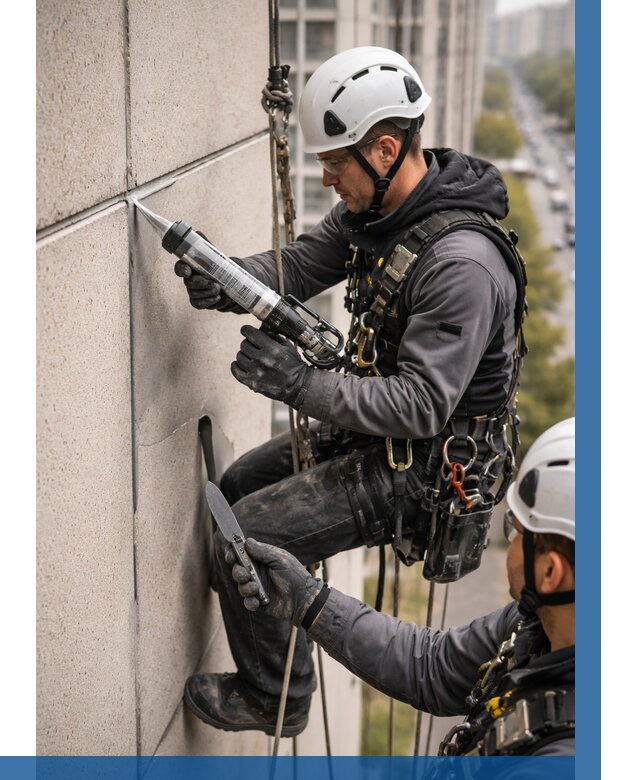 Первичная герметизация швов в Липецке от 624 р. | ВЫСОТНИК-Лпц