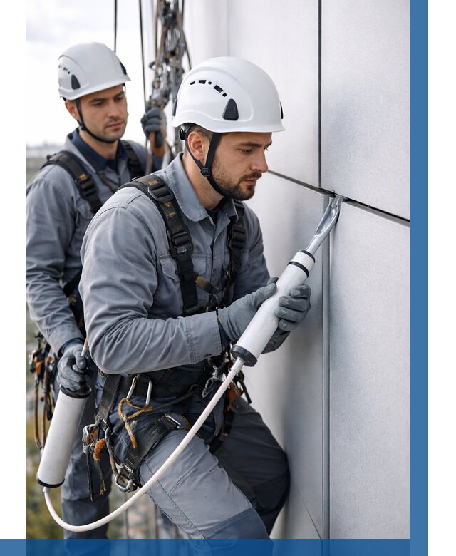 Герметизация швов вилатермом в Липецке от 624 р. | ВЫСОТНИК-Лпц