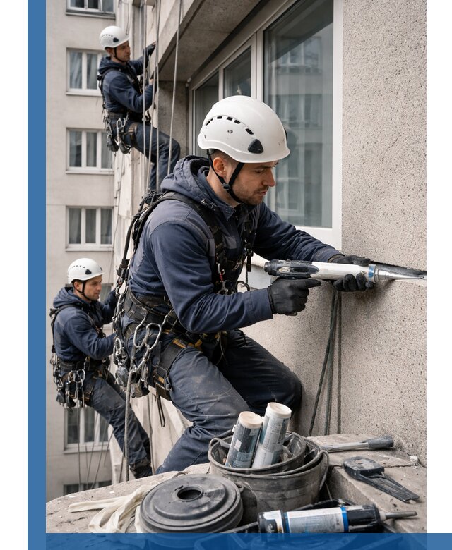 Герметизация швов лоджии в Липецке профессионально и надежно