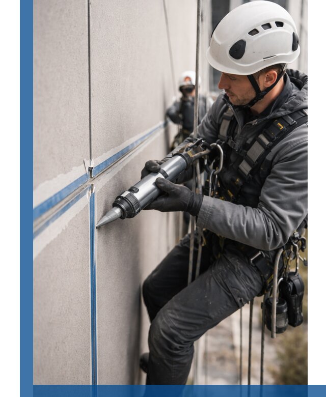 Герметизация стыков фасадных панелей в Липецке качественно и быстро