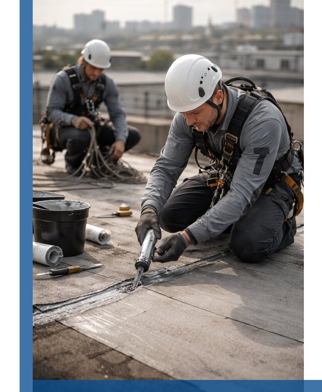 Аварийное и капитальное устранение протечек кровли в Липецке