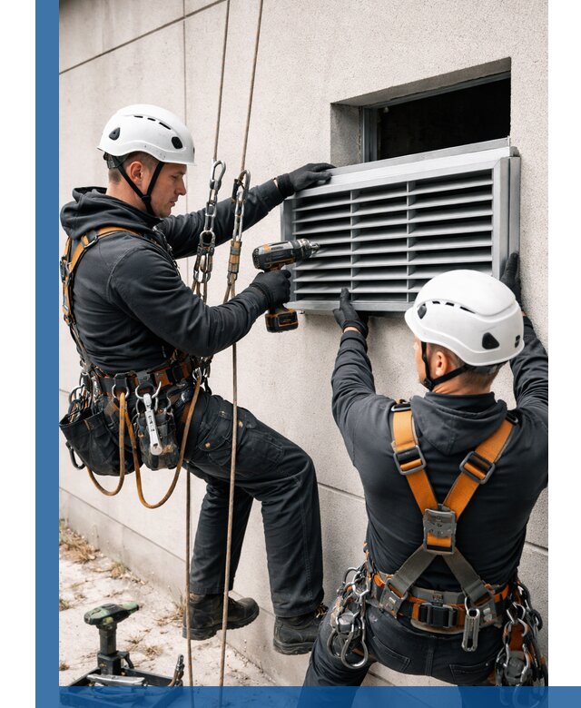 Монтаж вентиляционных решеток в Липецке профессиональный сервис