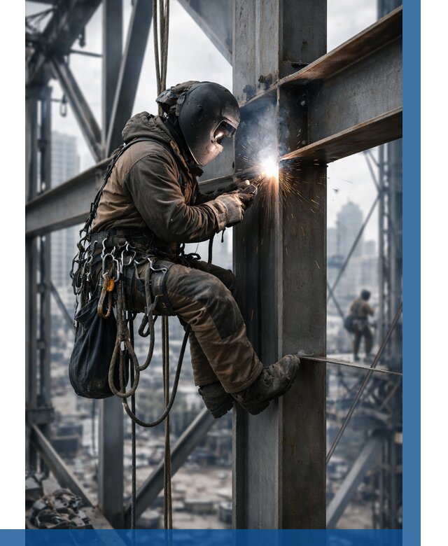 Высотные сварочные работы в Липецке от 3638 р. | ВЫСОТНИК-Лпц