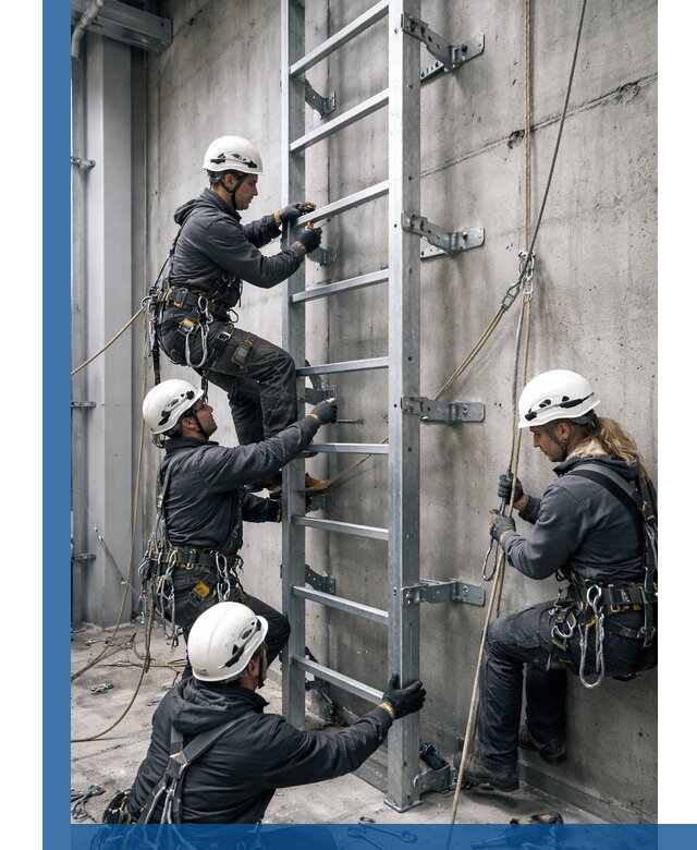 Монтаж металлических лестниц в Липецке под ключ со гарантией