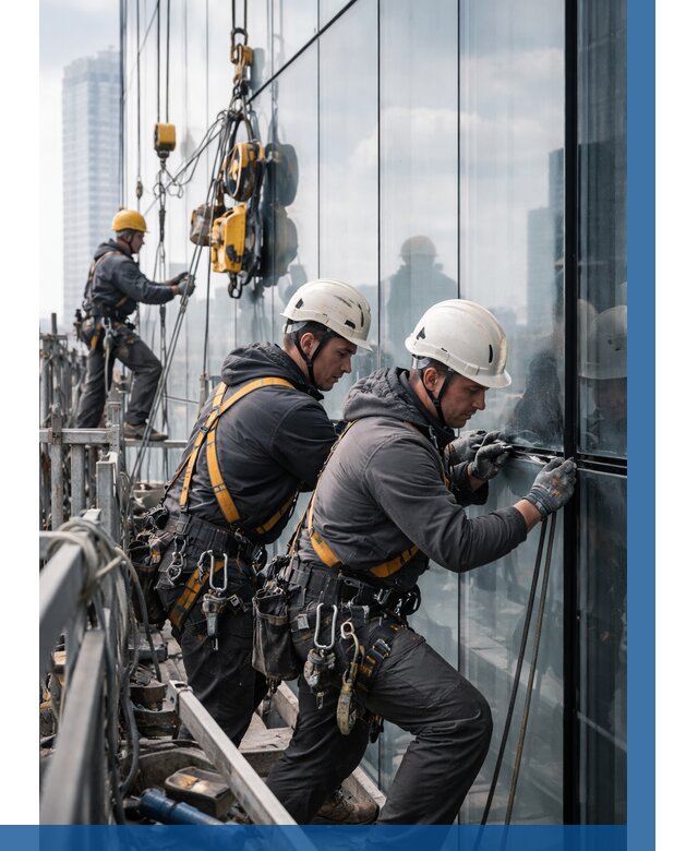 Структурное остекление фасадов в Липецке от 9874 р. | ВЫСОТНИК-Лпц