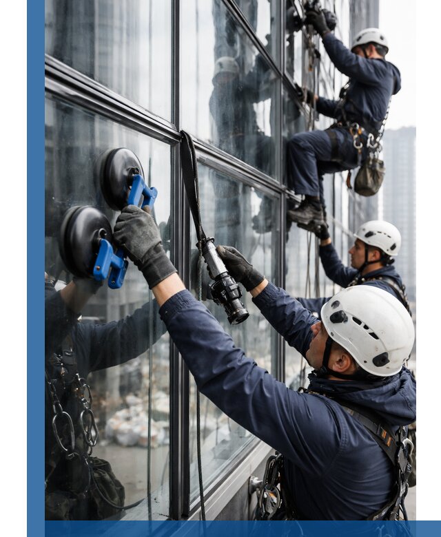 Радиусное остекление фасадов под ключ в Липецке с гарантиями