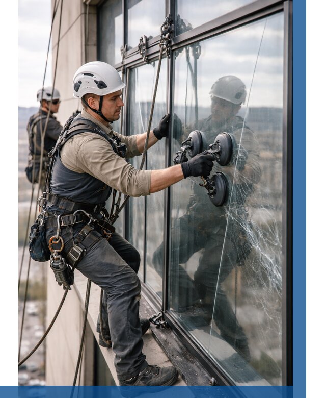 Замена стекла в витраже в Липецке под ключ от 8835 р. | ВЫСОТНИК-Лпц