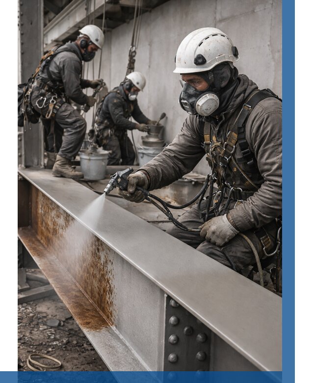 Антикоррозионная покраска металла в Липецке от 728 р. | ВЫСОТНИК-Лпц