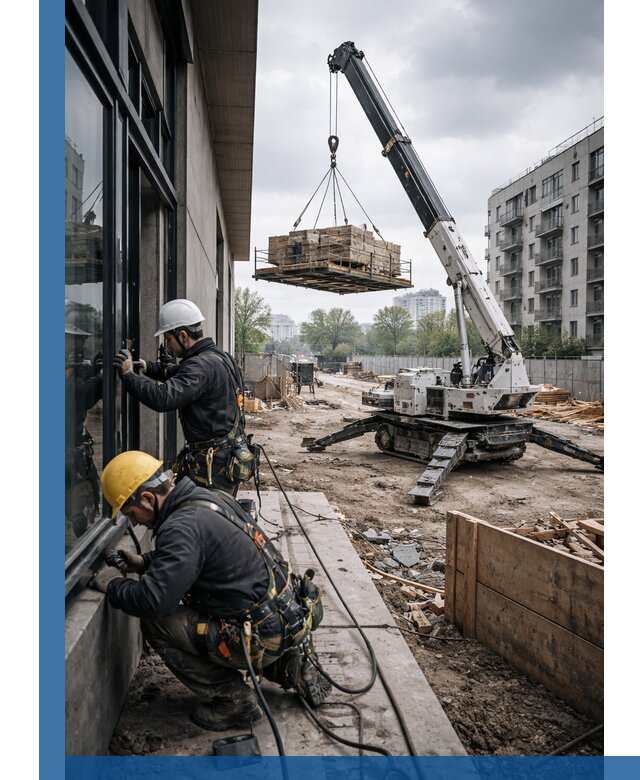 Аренда крана Пионер в Липецке для строительных работ