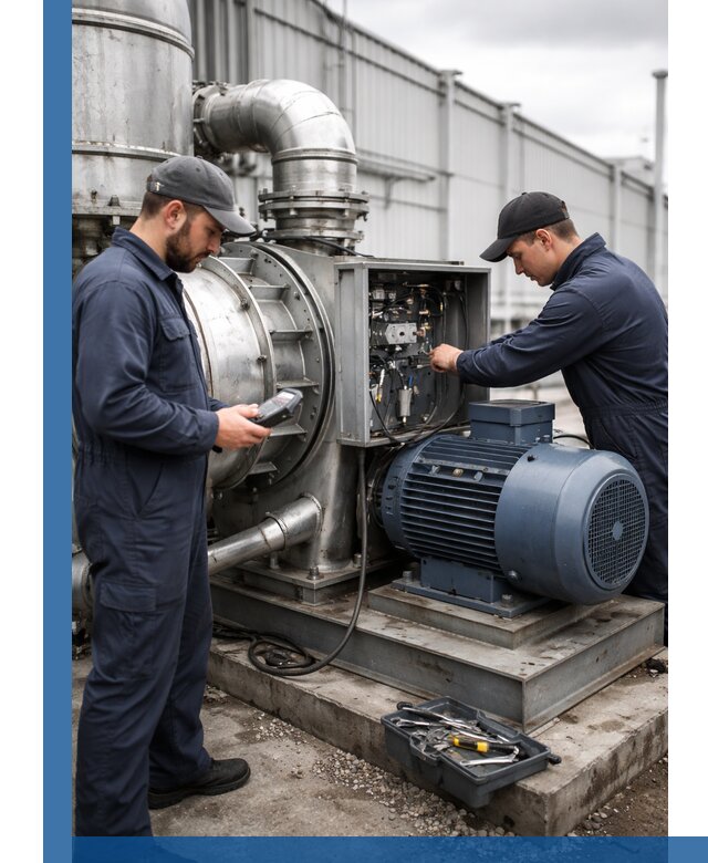 Техническое обслуживание промышленного оборудования в Липецке
