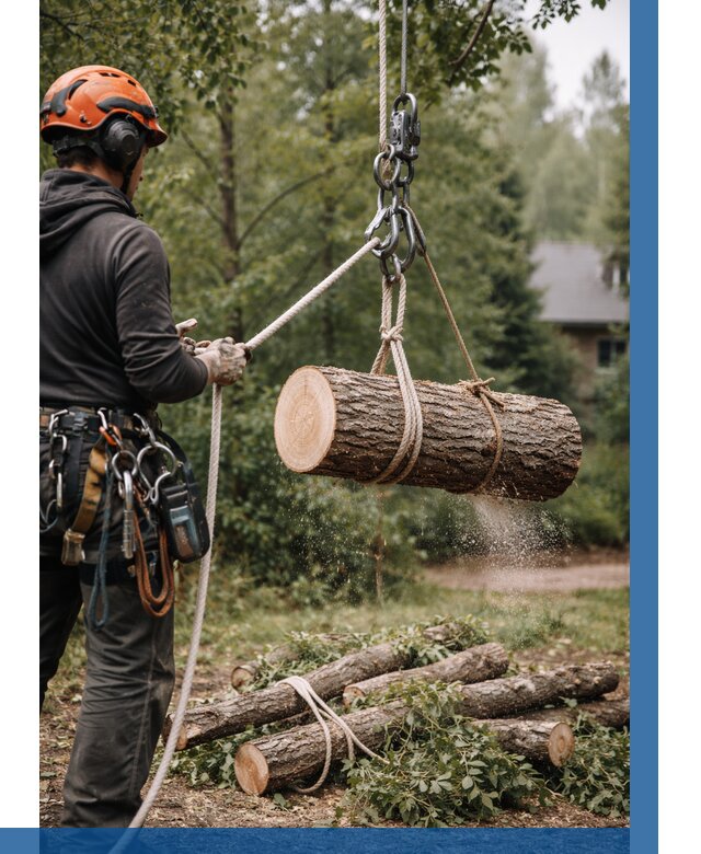 Валка деревьев частями в Липецке от 7796 р. | ВЫСОТНИК-Лпц